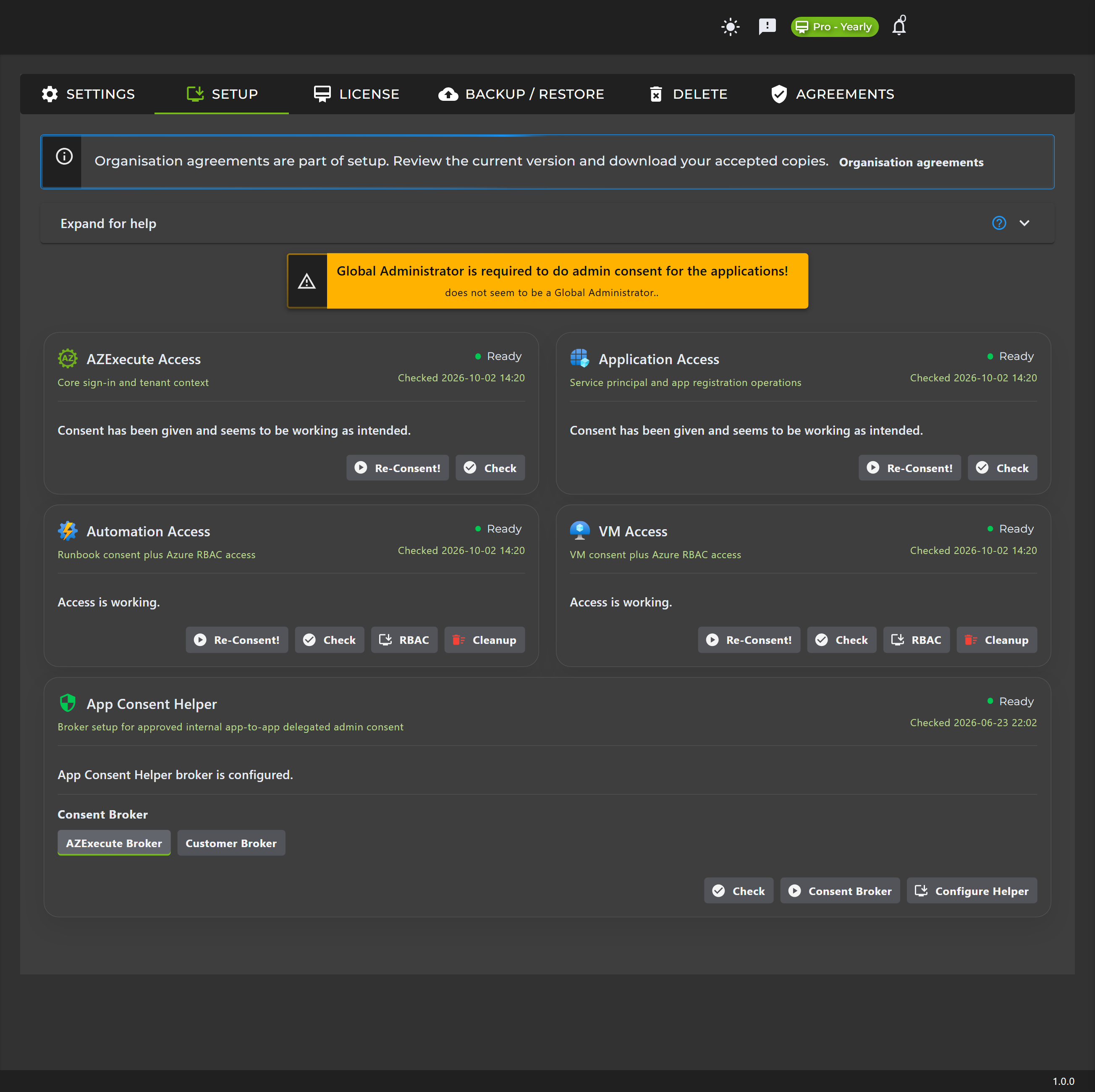 Install Custom RBAC role